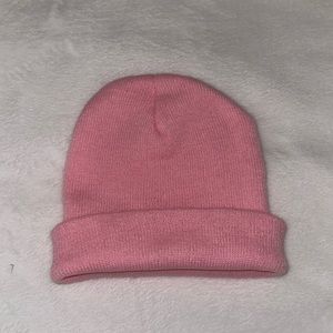 Pink beanie